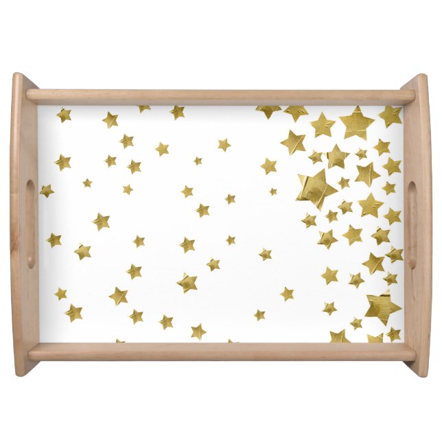 Starry Magic - White Serving Tray (Front)