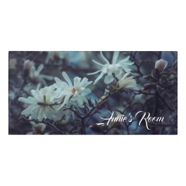 Starry Magnolia 3172 Door Sign (Classic Front)