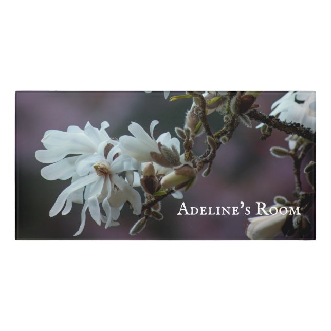 Starry Magnolia 5780 Door Sign (Classic Front)