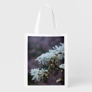 Starry Magnolia 5780 Grocery Bag