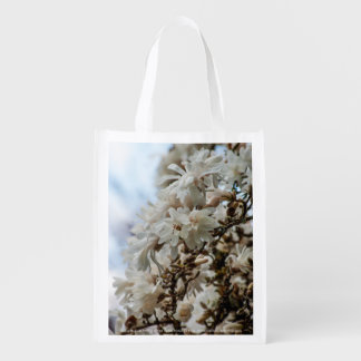 Starry Magnolia 5781 Grocery Bag