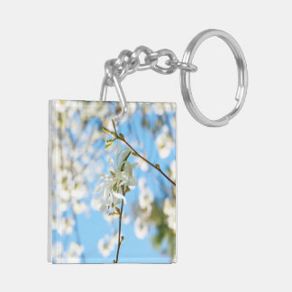 Starry Magnolia 6490 Keychain