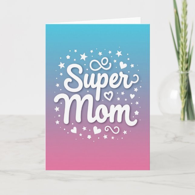 Starry Mothers Day Love Card (Front)