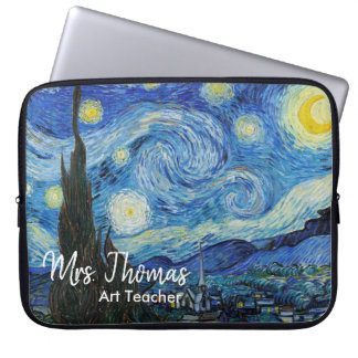 Starry Night 15" Neoprene Laptop Sleeve Customized