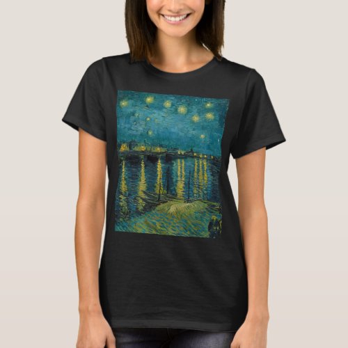 Starry Night 1888 by Vincent van Gogh T_Shirt