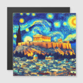 Starry Night Acropolis Athens Greece (Front/Back)