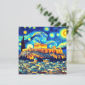 Starry Night Acropolis Athens Greece (Standing Front)
