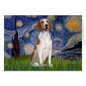 Starry Night - American Foxhound (Front Horizontal)