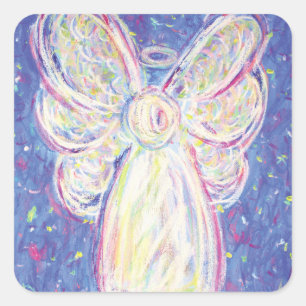 Starry Night Angel Art Decal Stickers