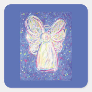 Starry Night Angel Art Sticker Decals
