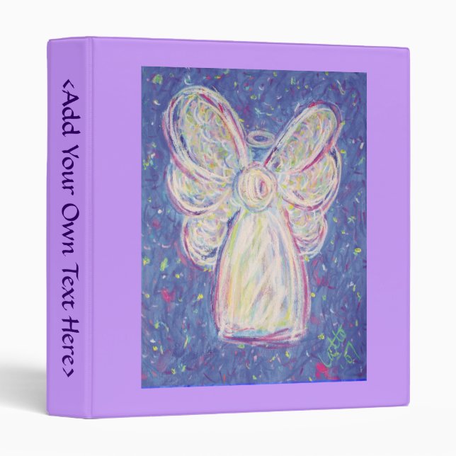 Starry Night Angel Binder (Front/Spine)