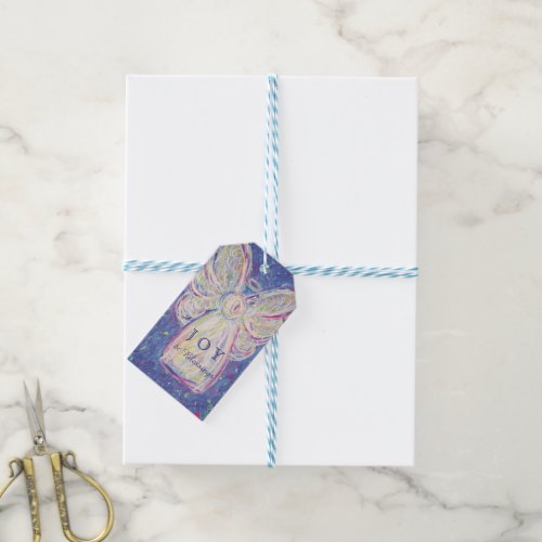 Starry Night Angel Blessing Customized Gift Tags