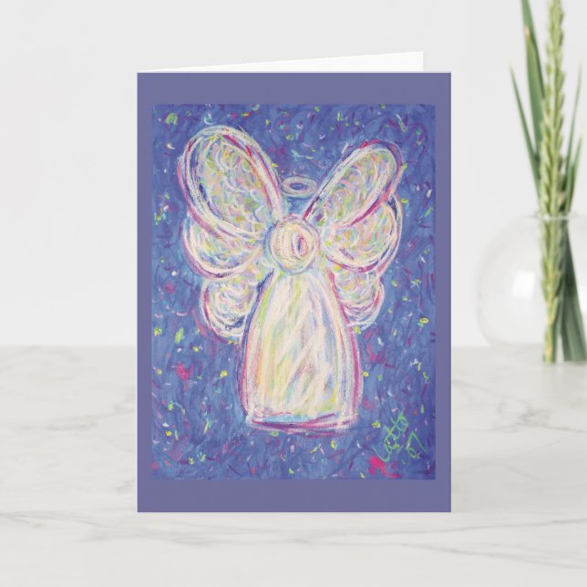 Starry Night Angel Card (Front)