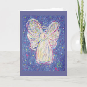 Starry Night Angel Card