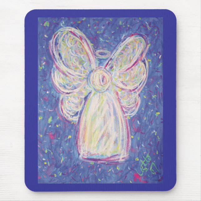 Starry Night Angel Mousepad (Front)