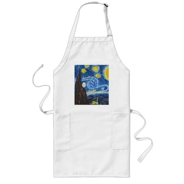 Starry Night  Apron (Front)