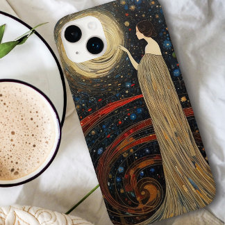 Starry Night Art Nouveau Grace  Case-Mate iPhone 14 Plus Case