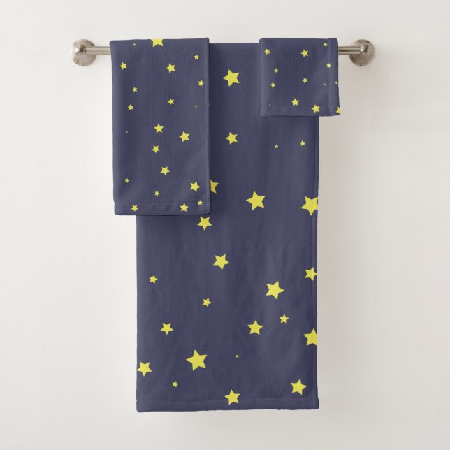 Starry Night Bath Towel Set (Insitu)