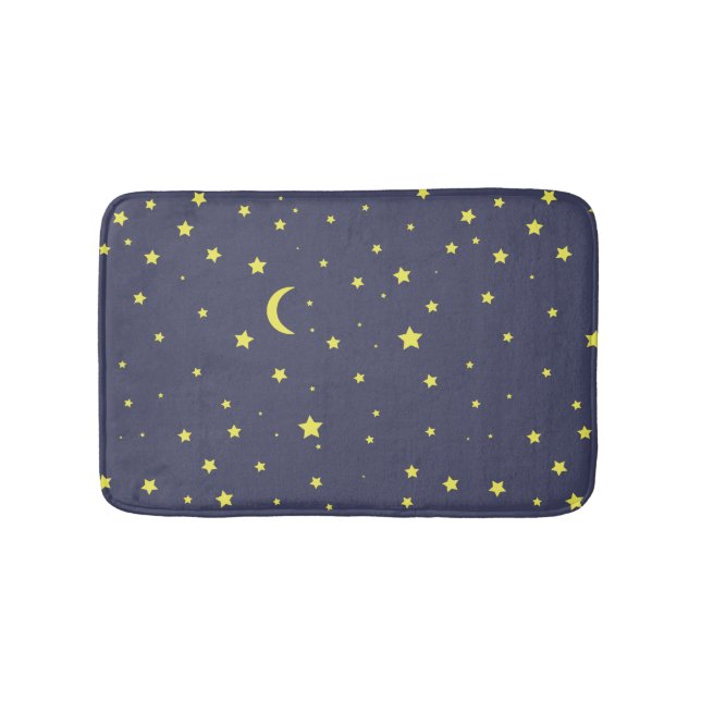 Starry Night Bathroom Mat (Front)
