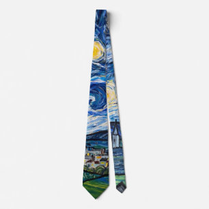 Starry Night Belmont Lancashire Neck Tie