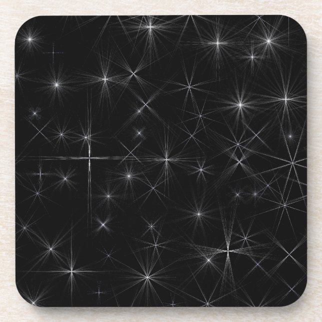 Starry night beverage coaster (Front)