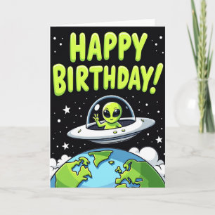 Starry Night Birthday Card