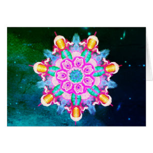*~* Starry Night Blue, Green Healing Energy Cards