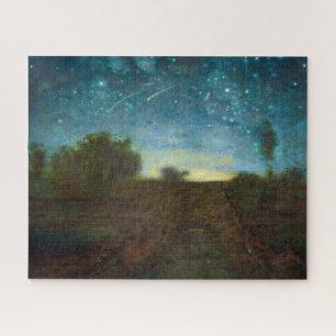 Starry Night by Jean-Francois Millet Jigsaw Puzzle