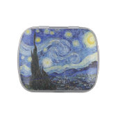 Starry Night by Van Gogh Candy Tin (Top)