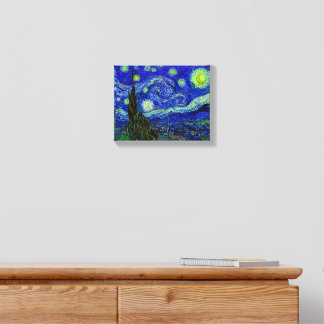 Starry Night by Van Gogh Canvas Photo Tile
