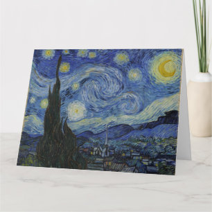 "Starry Night" by Van Gogh Card