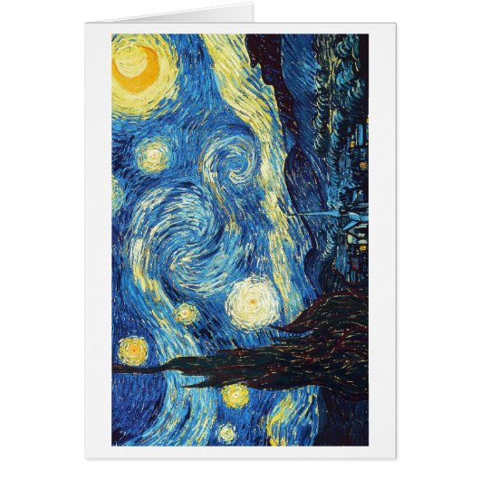 STARRY NIGHT by VAN GOGH Cards (Front)