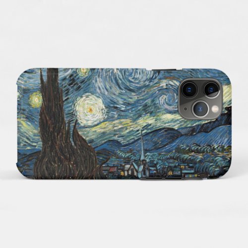 Starry Night by Van Gogh iPhone 11 Pro Case