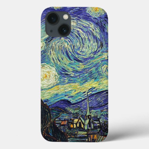 Starry Night by van Gogh iPhone 13 Case