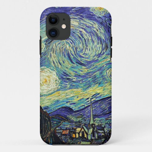Starry Night by van Gogh iPhone 11 Case