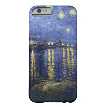 Starry Night By Van Gogh Barely There Iphone 6 Case by aura2000 at Zazzle