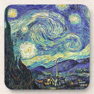 Starry Night by van Gogh Coaster