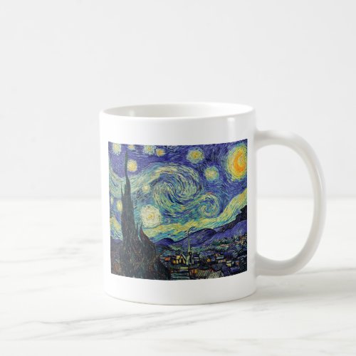 Starry Night by van Gogh Coffee Mug