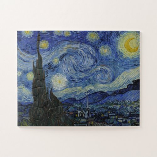 Starry Night by Van Gogh Jigsaw Puzzle