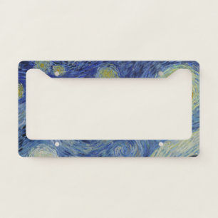 "Starry Night" by Van Gogh License Plate Frame
