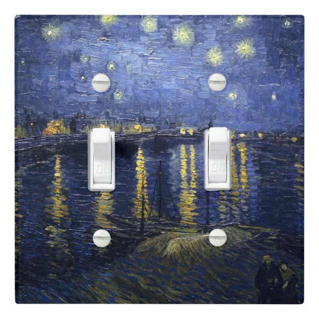 Starry Night by van Gogh Light Switch Cover (In Situ)