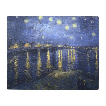 Starry Night By Van Gogh Metal Print by aura2000 at Zazzle