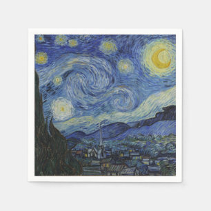 "Starry Night" by Van Gogh Napkins