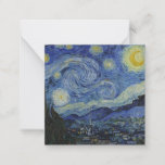 "Starry Night" by Van Gogh Note Card