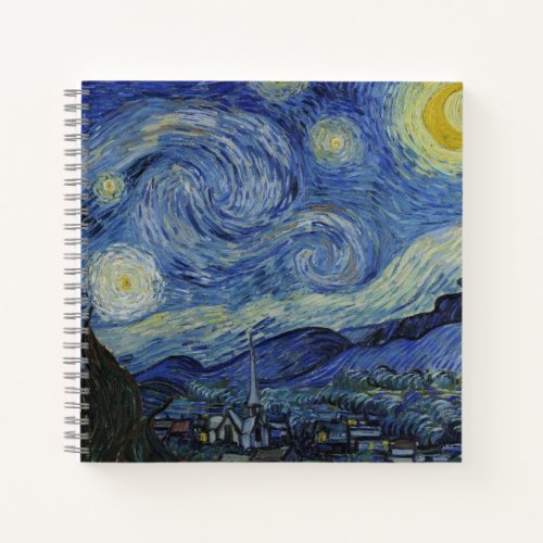 Starry Night by Van Gogh Notebook