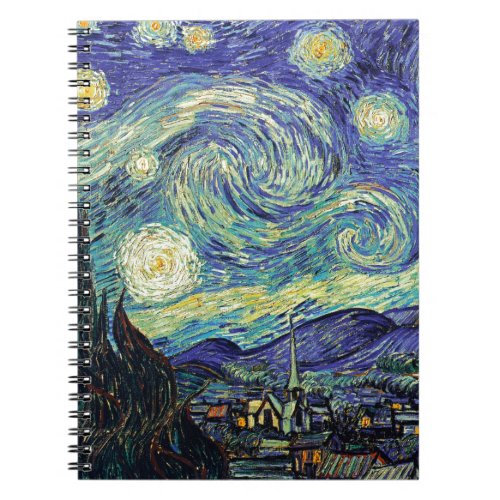 Starry Night by van Gogh Notebook