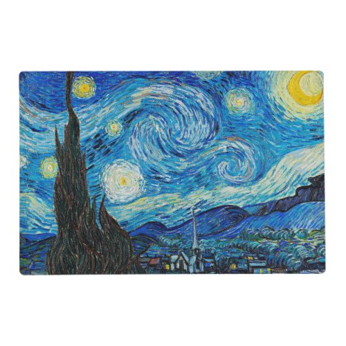 Starry Night by Van Gogh, Placemat
