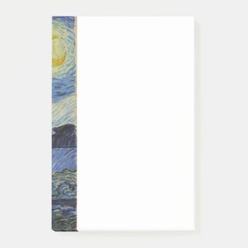 "starry Night" By Van Gogh Post-it Notes by decodesigns at Zazzle