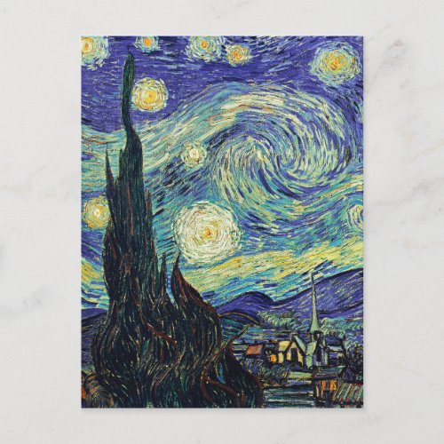Starry Night by van Gogh Postcard