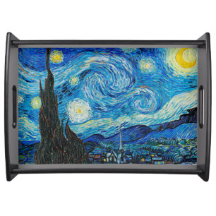 Starry Night by Van Gogh, Serving Tray